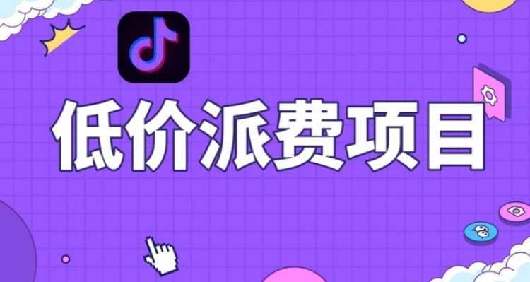 抖音低价派单项目，0门槛，日入1000+很轻松，小白可操作【揭秘】