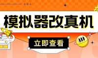 最新防封电脑模拟器改真手机技术 游戏搬砖党福音 适用于所有模拟器搬砖游戏